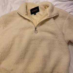 wool quarter zip
